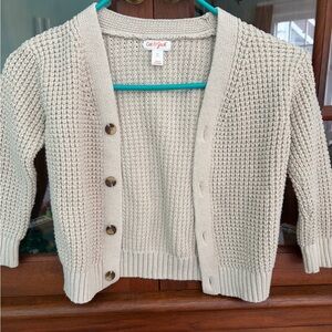 Cat & Jack Toddler 4T Cream Sweater